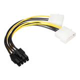 Cabo Adaptador 8 Pinos 6 2 Pci Express P molex Duplo 3pin