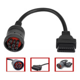 Cabo Adaptador 9 Pinos Para Obd2 Obdii J1939 Ac85