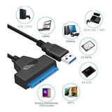 Cabo Adaptador Conector Sata Usb 3