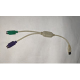 Cabo Adaptador Conversor Usb Para 2 Portas Ps2 Mouse Teclado