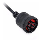 Cabo Adaptador Cummins 9 Pinos Para Obd2 Autocom Delphi 2019