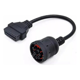 Cabo Adaptador Cummins 9 Pinos Para Obd2 Obdii J1939 Ac85