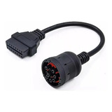 Cabo Adaptador Cummins 9 Pinos Para Obd2 Obdii J1939 Ac85