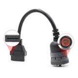 Cabo Adaptador Cummins Vw 9 Pinos Obd Delphi Autocom Launch