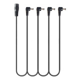 Cabo Adaptador Extensão Fonte Pedal Guitarra P4 4 Vias 90 