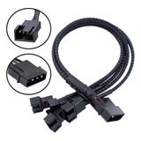 Cabo Adaptador Fan Cooler 4 Saídas De 4 Pinos Multi Fan