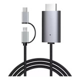 Cabo Adaptador Hdmi Para Celular Sem Mhl Espelha Na Tv Ld39