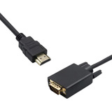 Cabo Adaptador Hdmi X Vga Com Chip Conversor 1 80 Metros