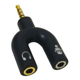 Cabo Adaptador Headset Xbox Ps4 P3 X P2 Fone Microfone