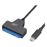 Cabo Adaptador Leitor Sata Usb c Para Hd Ssd De Notebook