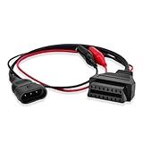 Cabo Adaptador OBD1 Para OBD2 Para Veículos Fiat OBD2 16 Pinos Para OBD1 3 Pinos Com Dois Clipes OBDII Conector De Diagnóstico De Carro Compatível Com Scanner De Diagnóstico OBD II 3 Pinos Para Fiat 