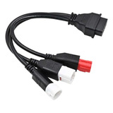 Cabo Adaptador Obd2 Moto Honda 6 Pinos Yamaha 3 E 4 Pinos
