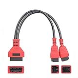 Cabo Adaptador OBD2 Para Dodge Ram Jeep Fiat FCA Chrysler 12 8 Conector Adaptador Bypass Gateway Protocolo Programação Compatível Com DS808 Test DS808 MS905 MS906 MS906BT MS906S MS908 MS908S