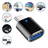Cabo Adaptador Otg Usb 3 0 P Tipo C Pendrive Celular Tablet