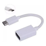 Cabo Adaptador Otg Usb c Tipo Type c Macho X Usb 3 0 Fêmea
