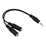 Cabo Adaptador P3 p2 Combo P Fone E Microfone Headset