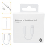 Cabo Adaptador Para Apple Fone Ouvido Lightning P2 Pro Max