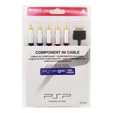 Cabo Adaptador Rca Do 1 Jack Macho Em 5 Rca Machos Sony Psp n1000 Multicolorido