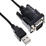 Cabo Adaptador Serial RS-232 X USB A Macho 0- 8m CBUS0016 Preto STORM- Storm- Cabos Para Computadores E Notebooks