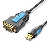 Cabo Adaptador Serial USB 2-0 Para RS232 DB9 1-5m Vention