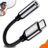 Cabo Adaptador Tipo C Usb c Para Fone De Ouvido P2 P3 3 5mm