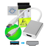 Cabo Adaptador Usb 3 0 Macho X Hdmi Fêmea Dex Ad 902h Cor Branco