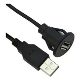 Cabo Adaptador Usb Extensor Dvd Para Carro 1 Metro P Painel
