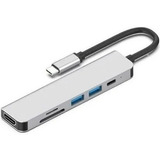 Cabo Adaptador Usb Tipo C Docker Hdmi 4k Usb 3 0 Dell Xps