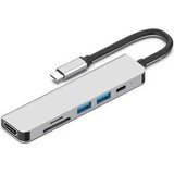 Cabo Adaptador Usb Tipo C Docker Hdmi 4k Usb 3 0 Dell Xps