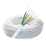 Cabo Alarme Interfone Telefone 6 Vias 100m 0 40mm Ed277