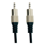 Cabo Audio Auxiliar P2 X P2 Estereo Metal Blindado 5 Metros