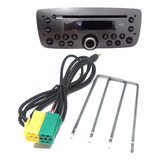 Cabo Auxiliar P2 Do Rádio Original Fiat Palio Siena Com Aux