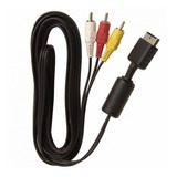 Cabo Av Rca Áudio E Vídeo Para Playstation Ps3 Ps2 Ps1