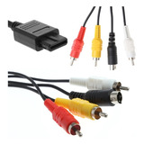 Cabo Av Rca S video Svhs Audio Video P Snes N64 E Gc