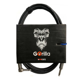 Cabo Baixo Guitarra Gorilla 3 Metros Tecniforte Plug L Loja