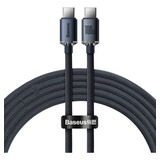 Cabo Baseus Usb c P iPhone 15 iPad macbook Nylon 5a 100w 2m
