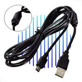 Cabo Carregador Controle Ps4 Com Filtro Usb V8 1 8 Metros