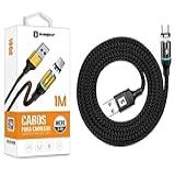 Cabo Carregador Micro Usb V8 Conector Micro USB Magnetico