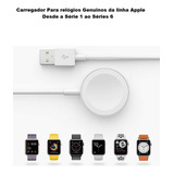 Cabo Carregador P Relogio Apple Watch Series 1 2 3 4 5 6 Cor Branco