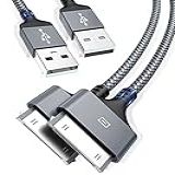 Cabo Carregador Para IPod De 1 8 M 2 Peças AkoaDa Com Certificado Apple De 30 Pinos Cabo USB De Sincronização De Alta Velocidade Cabo De Carregamento Para IPhone 4 4s 3G 3GS IPod Classic IPad 1 2 3 IPod Touch Nano
