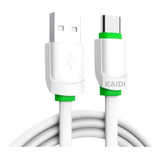 Cabo Carregador Turbo Reforçado Tipo C Para Xiaomi Samsung