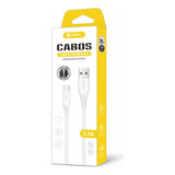 Cabo Carregador Turbo Ss a6 c 1m Cabo Usb Tipo C Sumexr
