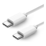 Cabo Carregador Turbo Tipo C Para Samsung Motorola Xiaomi LG iPhone 15 16 Cor Branco Nylon Unlimited Empire