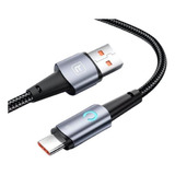Cabo Carregador Usb tipo C Carreg Turbo 6a Transf Dados 2m
