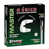 Cabo Coaxial 4 Mm RF Bipolar Master Condutti 100 Mts Branco