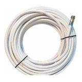 Cabo Coaxial Antena Rg06 Montado Com 10 Metros 60 Malha