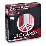 Cabo Coaxial Câmeras Segurança Cftv Dupla Blindagem 80 100m