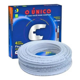 Cabo Coaxial Cftv 4mm Hibrido Dupla Blindagem Bipolar 100m