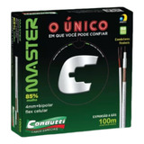 Cabo Coaxial Master Cftv 4mm Bipolar Condutti Cx 100m