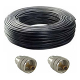 Cabo Coaxial Rg58 95 De Malha Kmp 30 Metros 2 Uhf Macho